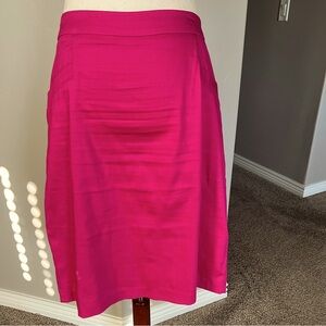 Hot Pink Vintage Pencil Skirt. Size XL